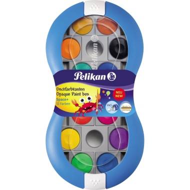 Pelikan Farbkasten Space+ Material: Kunststoff Blau