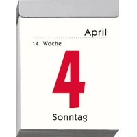 Tagesabreißkalender im Hochformat 10x14,5cm Kalendarium 2021 Tagesabreißkalender im Hochformat 10x14,5cm Kalendarium 2021
