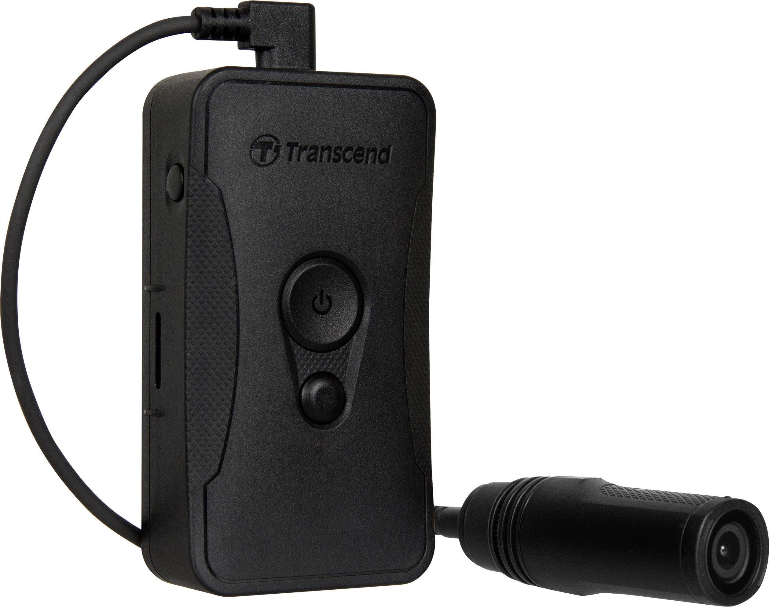 Transcend DrivePro Body 60 Bodycam Full-HD, Interner Speicher, Spritzwassergeschützt, Staubgeschützt, WLAN