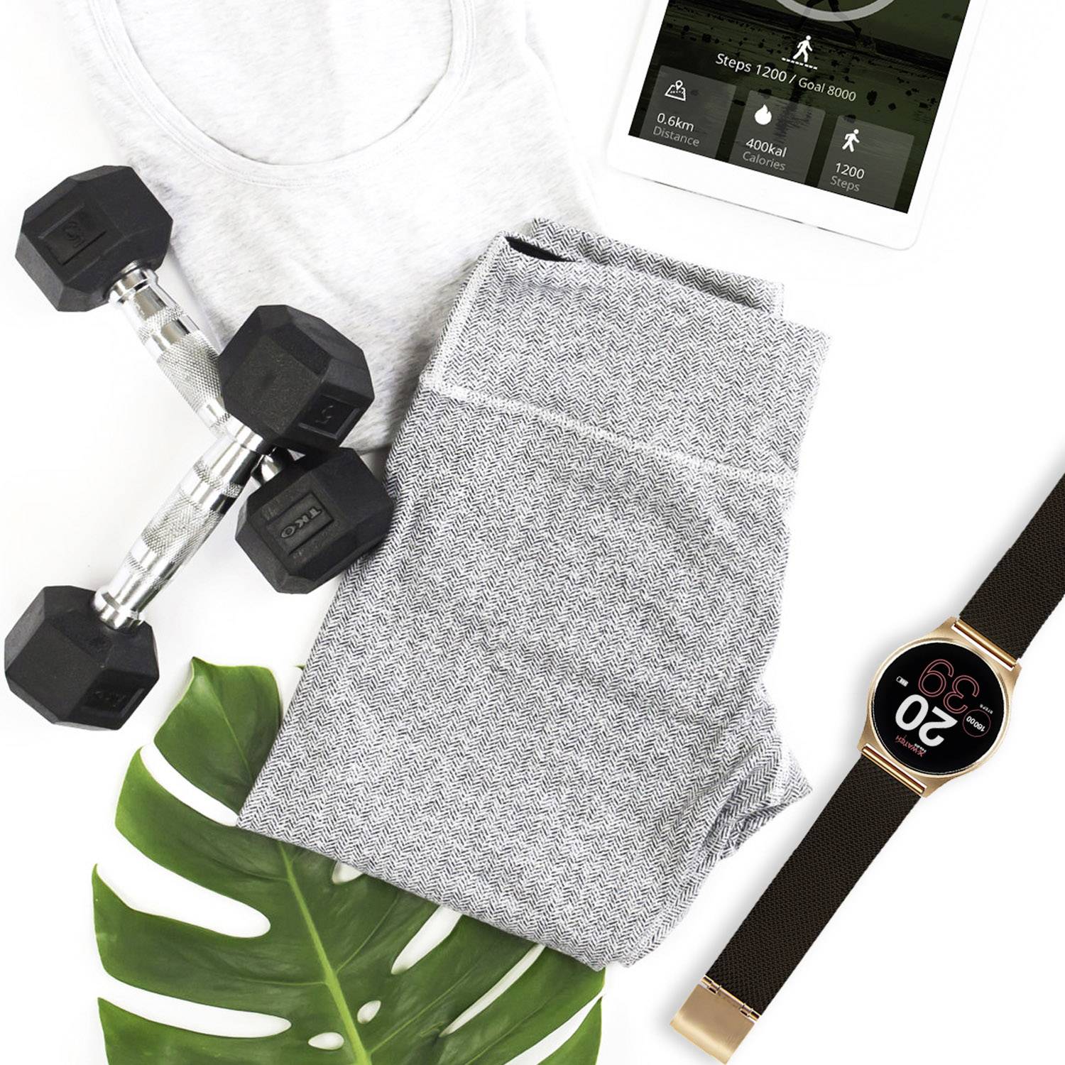 X-WATCH Joli XW PRO Smartwatch Schwarz