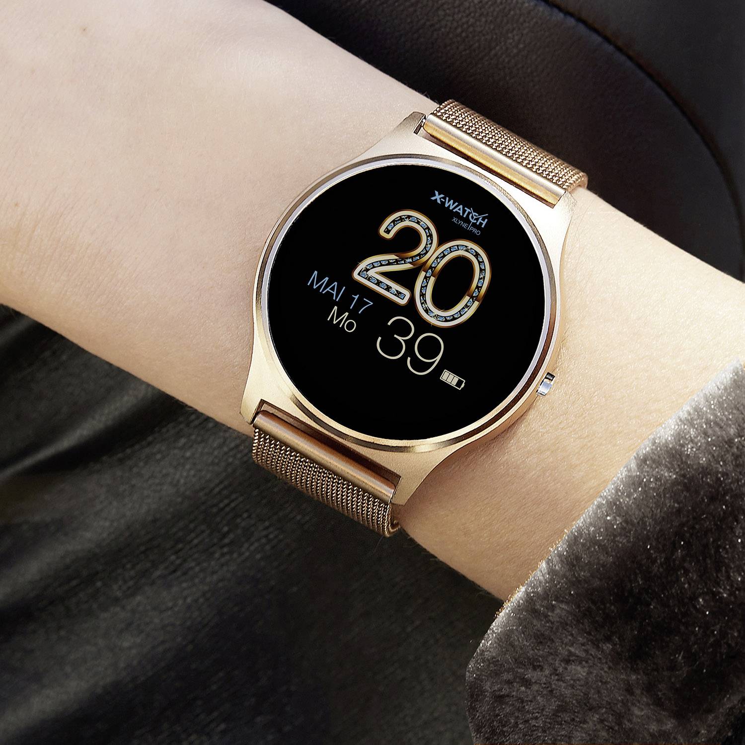 X-WATCH Joli XW PRO Smartwatch Roségold