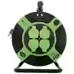 REV 0010217412 Kabeltrommel 40.00m Schwarz Schutzkontakt-Stecker REV 0010217412 Kabeltrommel 40.00m Schwarz Schutzkontakt-Stecker