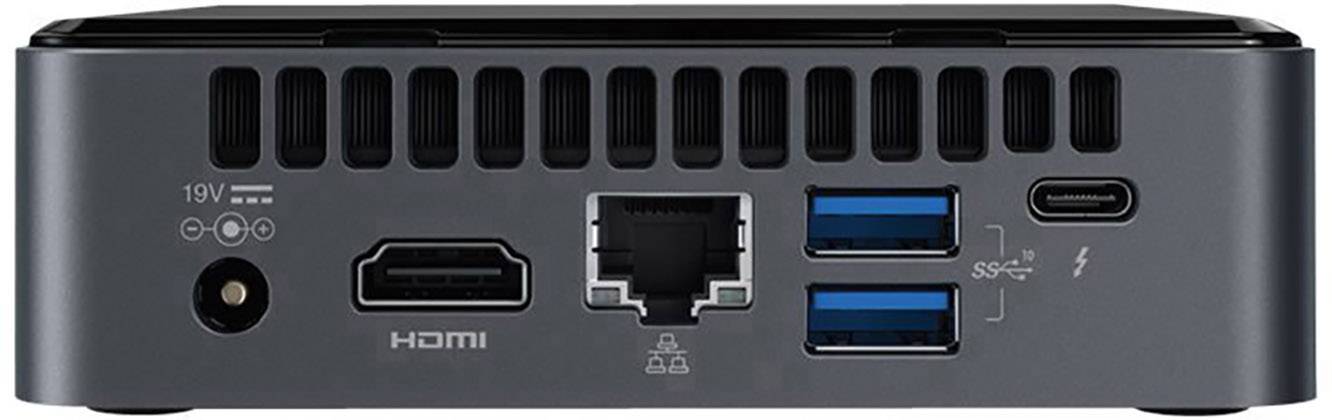 Intel NUC/Box BOXNUC8i5BEK2 Chass EU i5-8259U Mini PC Intel® Core™ i5 I5-8259U 4 x 2.3GHz / max. 3.8GHz