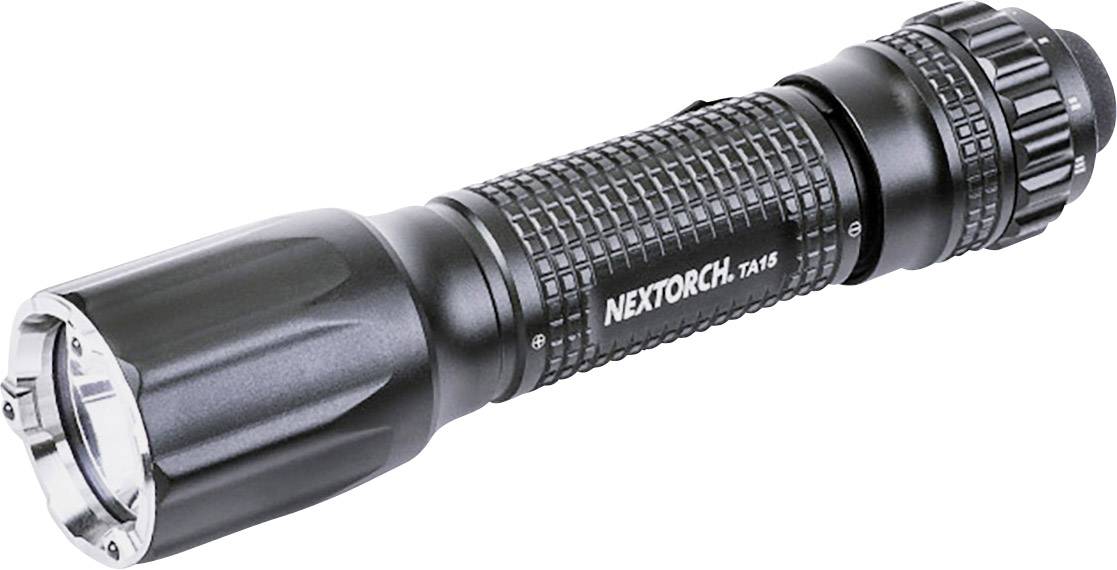Nextorch TA15 LED Taschenlampe mit USB-Schnittstelle, verstellbar akkubetrieben, batteriebetrieben 600 lm 2.25 h