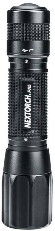 Nextorch PA5 LED Taschenlampe mit USB-Schnittstelle, verstellbar akkubetrieben, batteriebetrieben 660lm 198g