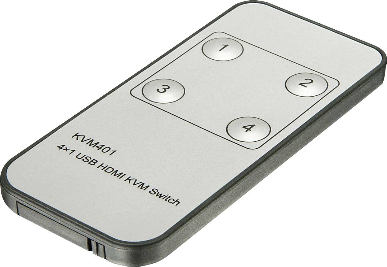 LINDY LINDY KVM Switch Classic HDMI USB 4 Port 4 Port KVM-Umschalter