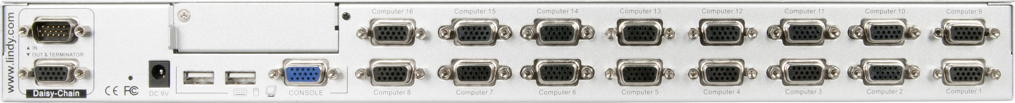 LINDY LINDY KVM IP Switch Combo 16 KVMoverIP 16 Port KVMUmschalter versandkostenfrei voelkner