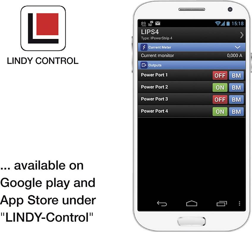 LINDY IPower Control 2x6M DC-Überwachungsmodul