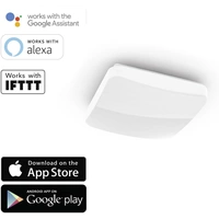 Hama Wi-Fi EEK G (A - G) LED Decken- und Wandleuchte Alexa, Google Home, IFTTT Hama Wi-Fi EEK G (A - G) LED Decken- und Wandleuchte Alexa, Google Home, IFTTT