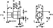 Mentor 1852.6232 1852.6232 Drucktaster 60V DC/AC 0.5A 1 x Aus/(Ein) tastend