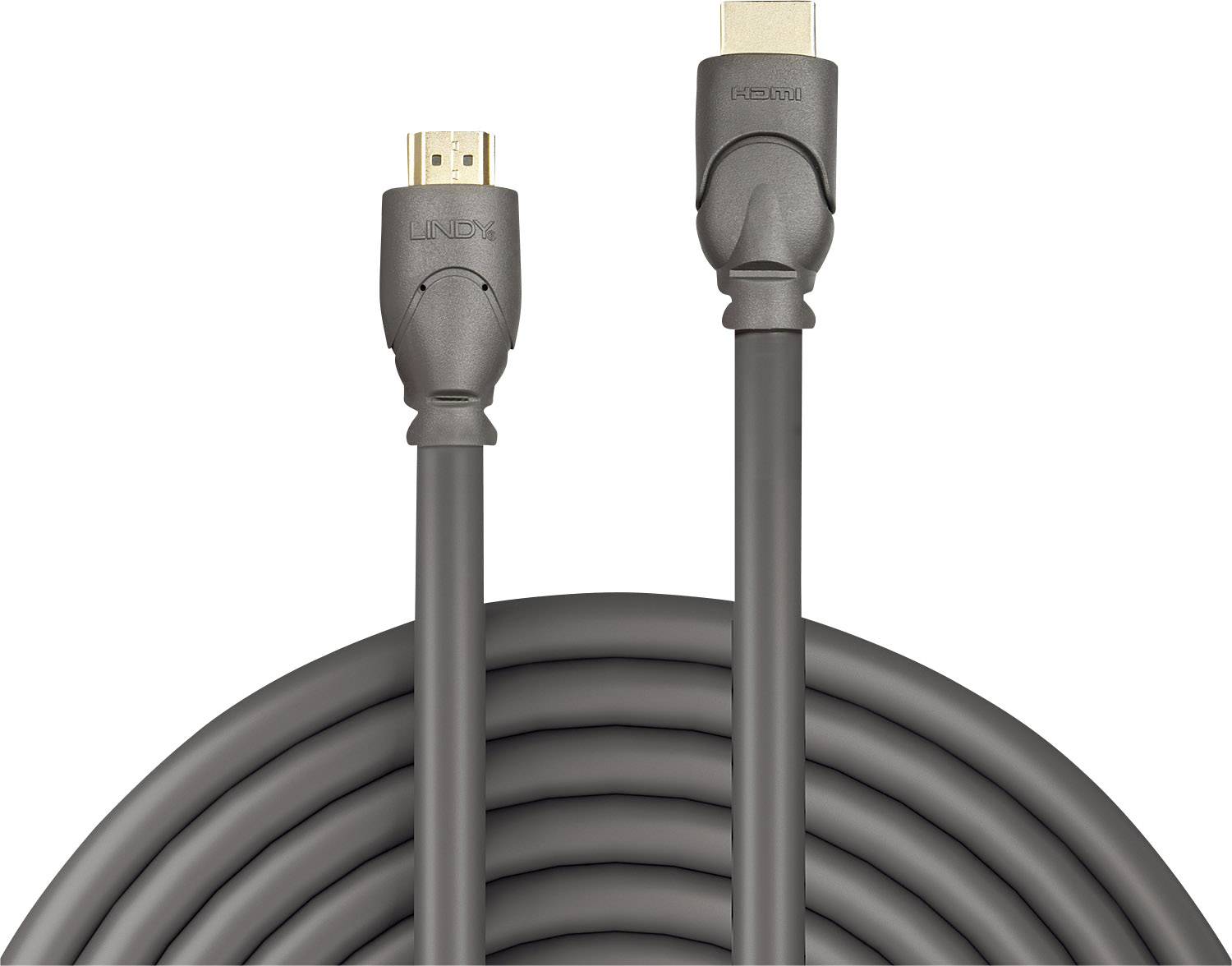 LINDY HDMI Anschlusskabel [1x HDMI-Stecker - 1x HDMI-Stecker] 20 m Schwarz