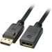 LINDY DisplayPort Câble de raccordement 3.00 m noir [1x DisplayPort mâle - 1x DisplayPort femelle]