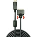 LINDY DisplayPort / DVI Adapterkabel DisplayPort Stecker, DVI-D 24+1pol. Stecker 5.00m Schwarz 41493 DisplayPort-Kabel