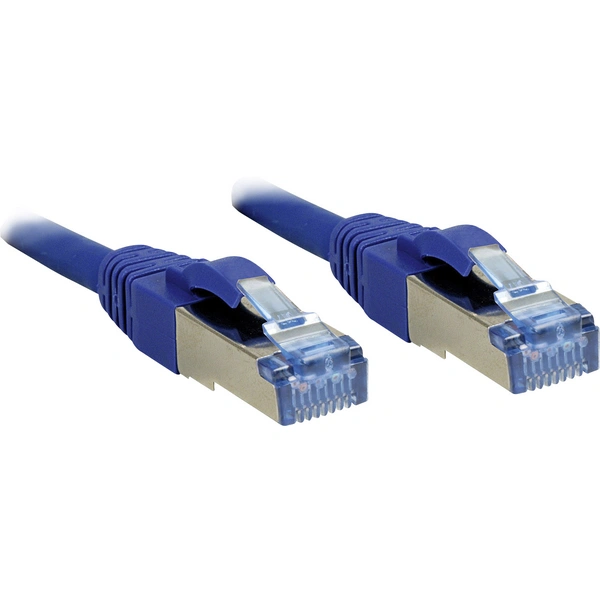LINDY 47156 RJ45 Netzwerkkabel, Patchkabel CAT 6a S/FTP 30.00m Blau mit Rastnasenschutz 1St. LINDY 47156 RJ45 Netzwerkkabel, Patchkabel CAT 6a S/FTP 30.00m Blau mit Rastnasenschutz 1St.