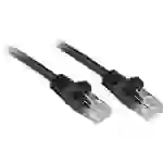 LINDY 48191 RJ45 Netzwerkkabel, Patchkabel CAT 6 U/UTP 0.50m Schwarz mit Rastnasenschutz LINDY 48191 RJ45 Netzwerkkabel, Patchkabel CAT 6 U/UTP 0.50m Schwarz mit Rastnasenschutz