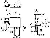 Mentor 1871.2231 1871.2231 Drucktaster 60V DC/AC 0.5A 2 x Aus/(Ein) tastend Rot 1St.