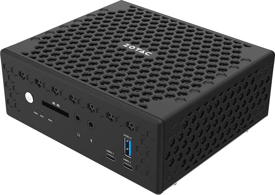 Zotac ZBOX CI549 NANO Barebone mit CPU Intel® Core™ i5 i5-7300U 2 x 2.6GHz / max. 3.5GHz