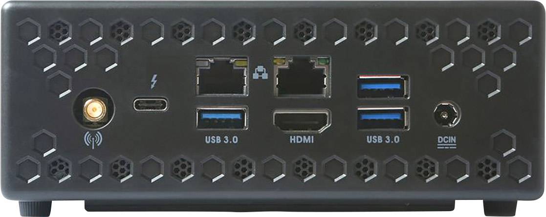 Zotac ZBOX CI549 NANO Barebone mit CPU Intel® Core™ i5 i5-7300U 2 x 2.6GHz / max. 3.5GHz