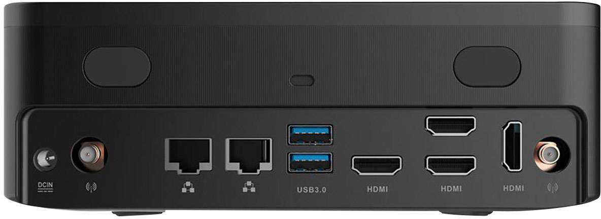 Zotac Barebone ZBOX QK5P1000 Intel® Core™ i5 i5-7200U Nvidia Quadro P1000 ZBOX-QK5P1000-BE