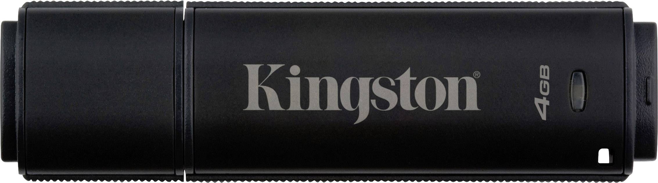 Kingston DataTraveler 4000 G2 Management USB-Stick 4 GB Schwarz DT4000G2DM/4GB USB-A (USB 3.2 Gen 1)