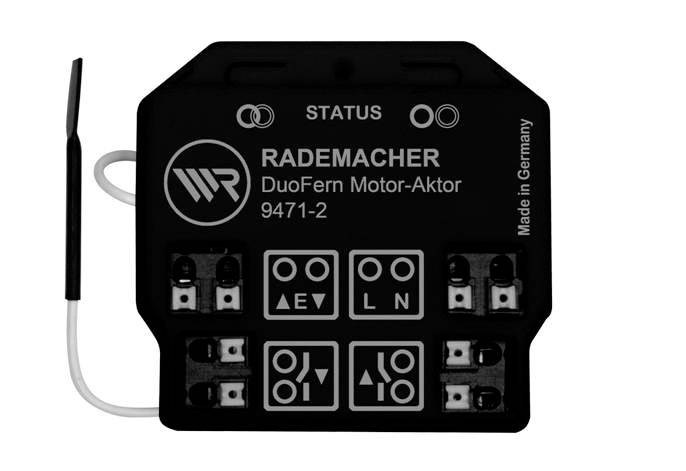 35140663 9471-2 Rademacher DuoFern Funk Rollladenaktor Unterputz
