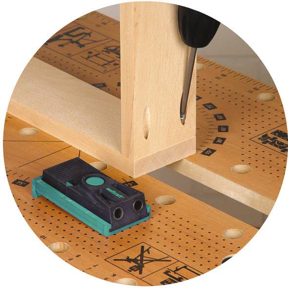 Wolfcraft 4642100 Bohrschablone 1St.