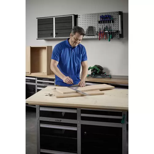 Wolfcraft 5206000 Anschlagwinkel 280 x 500mm Wolfcraft 5206000 Anschlagwinkel 280 x 500mm