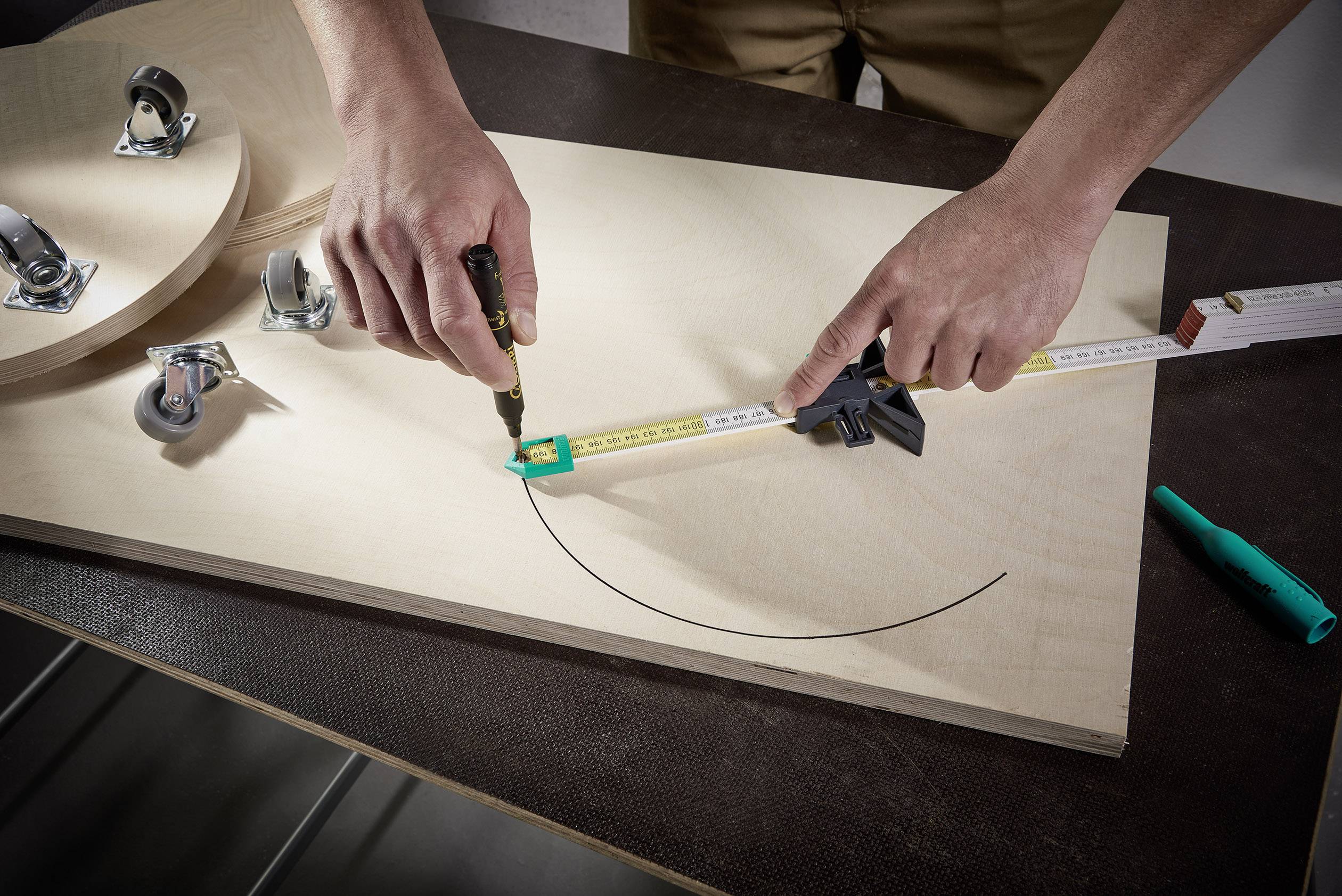 Wolfcraft 5221000 Zollstock Kunststoff