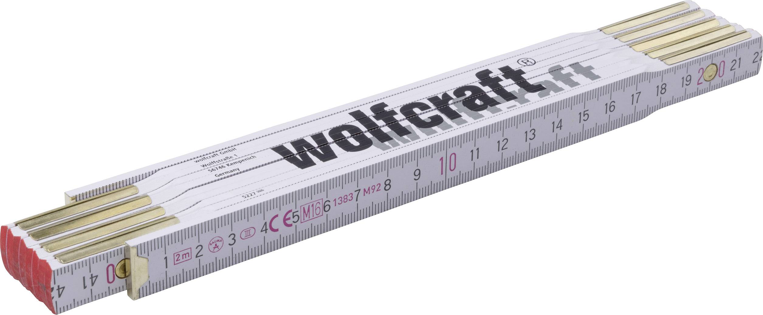 Wolfcraft 5227000 Zollstock 2 m