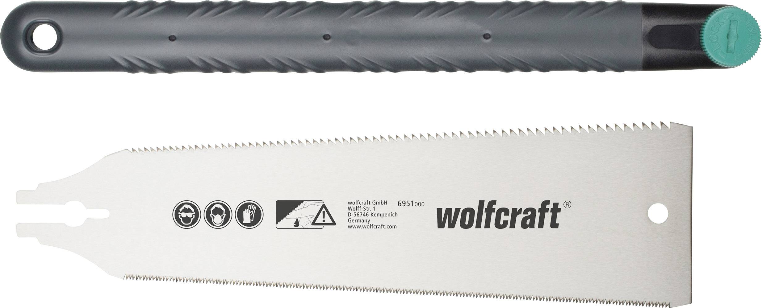 Wolfcraft 6951000 Japan-Zugsäge 570mm