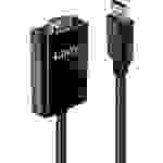 LINDY DisplayPort / VGA Adapterkabel DisplayPort Stecker, VGA 15pol. Buchse 0.15m Schwarz 41006 DisplayPort-Kabel