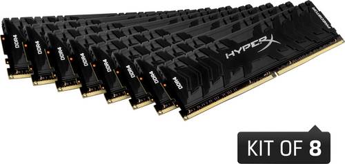 Kingston PC-Arbeitsspeicher Kit Predator HX430C15PB3K8/128 128GB 8 x 16GB DDR4-RAM 3000MHz CL15
