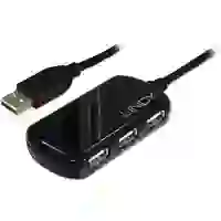 LINDY USB 2.0-Hub mit eingebautem Repeater LINDY USB 2.0-Hub mit eingebautem Repeater