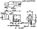 Mentor 1844.6835 R-T Drucktaster 60V DC/AC 0.5A 2 x Ein/(Ein) tastend Grün 1St.