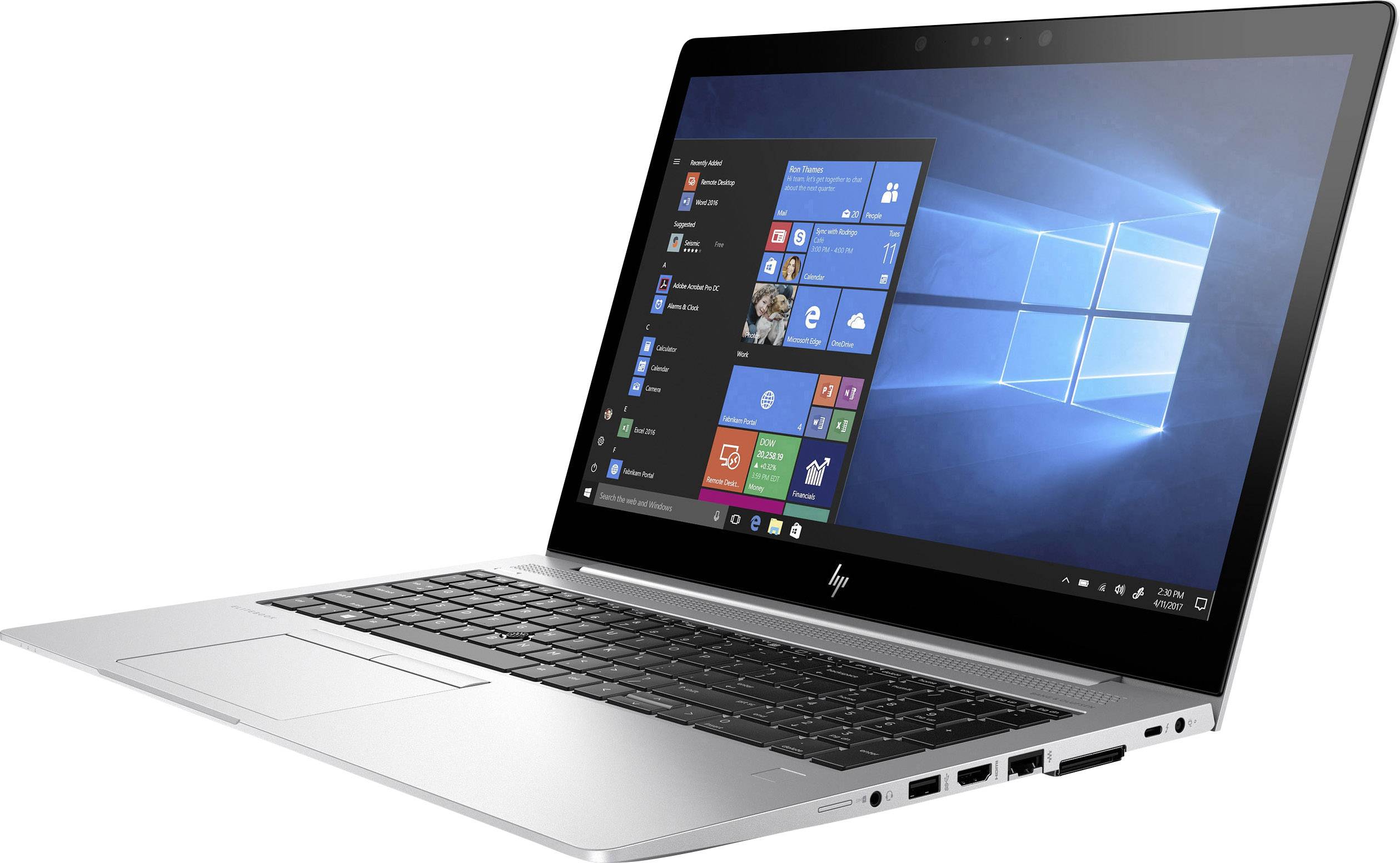 HP EliteBook 755 G5 39.6cm (15.6 Zoll) Full HD Notebook AMD Ryzen™ 7 2700U 8GB RAM 512GB SSD AMD Radeon Vega 10 Win 10 Pro