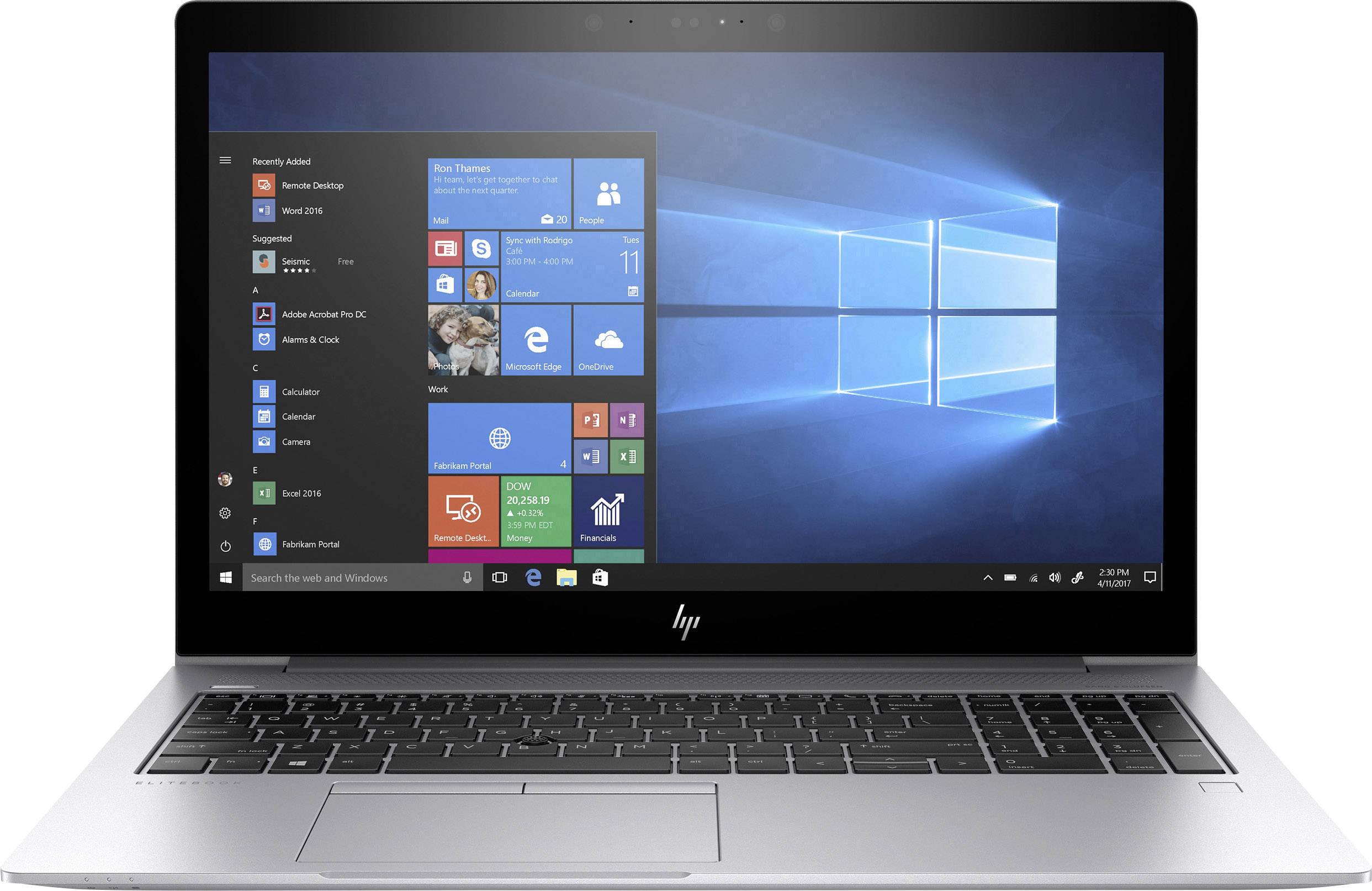 HP EliteBook 755 G5 39.6cm (15.6 Zoll) Full HD Notebook AMD Ryzen™ 7 2700U 8GB RAM 512GB SSD AMD Radeon Vega 10 Win 10 Pro