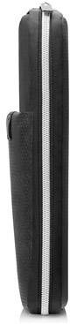 HP Notebook Hülle HP Carry Sleeve - Notebook-Hülle - 43.94 Passend für maximal: 43,9cm (17,3") Silber, Schwarz