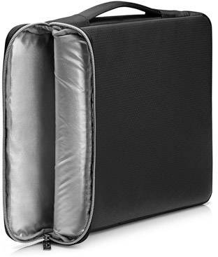 HP Notebook Hülle HP Carry Sleeve - Notebook-Hülle - 43.94 Passend für maximal: 43,9cm (17,3") Silber, Schwarz