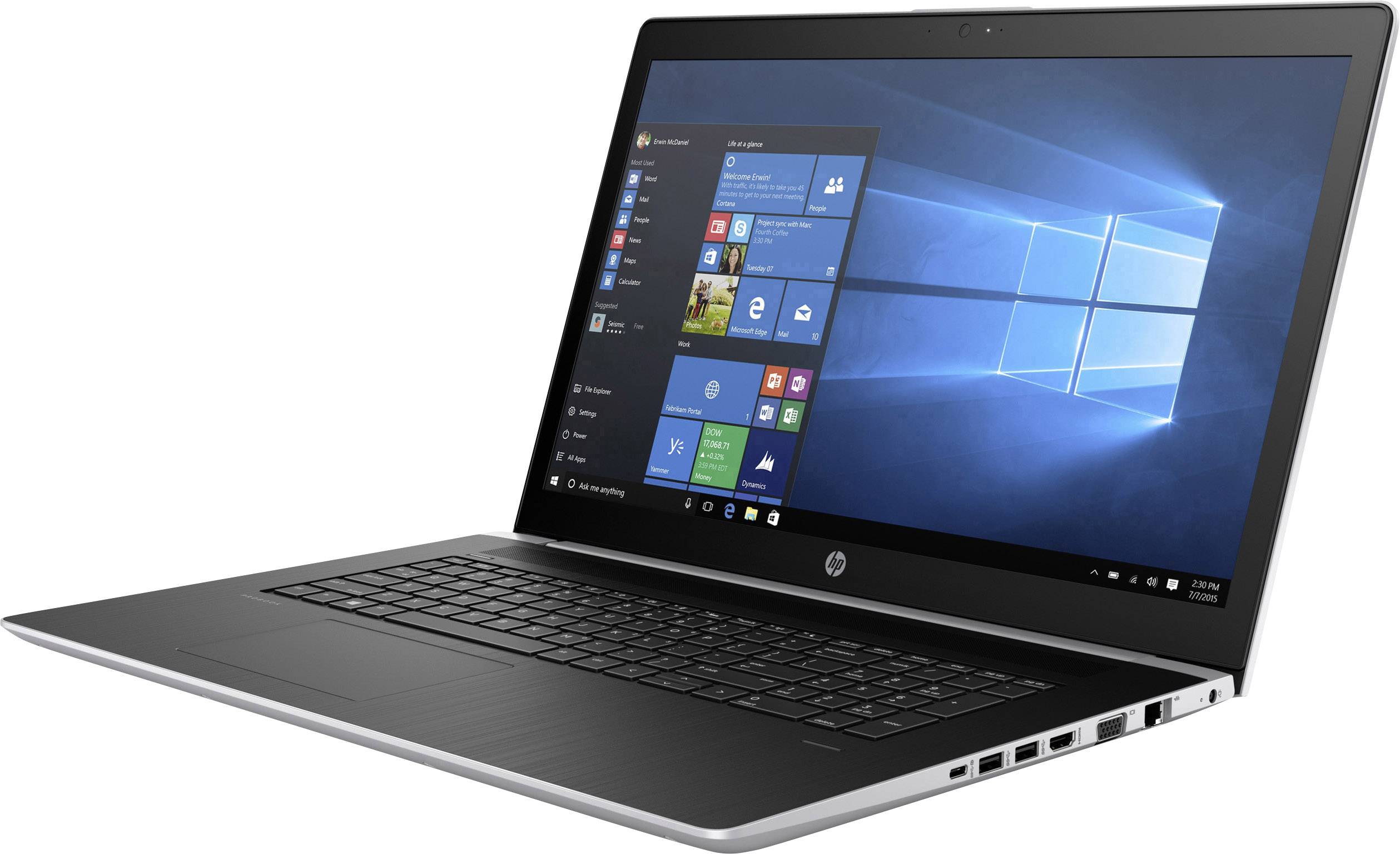 HP ProBook 470 G5 - Core i5 8250U / 1.6 GHz - Win 10 Pro 64-Bit - 8 GB RAM - 256 GB SSD NVMe, HP Value - 43.9 cm (17.3) IPS 1920 x 1080 (Full HD)