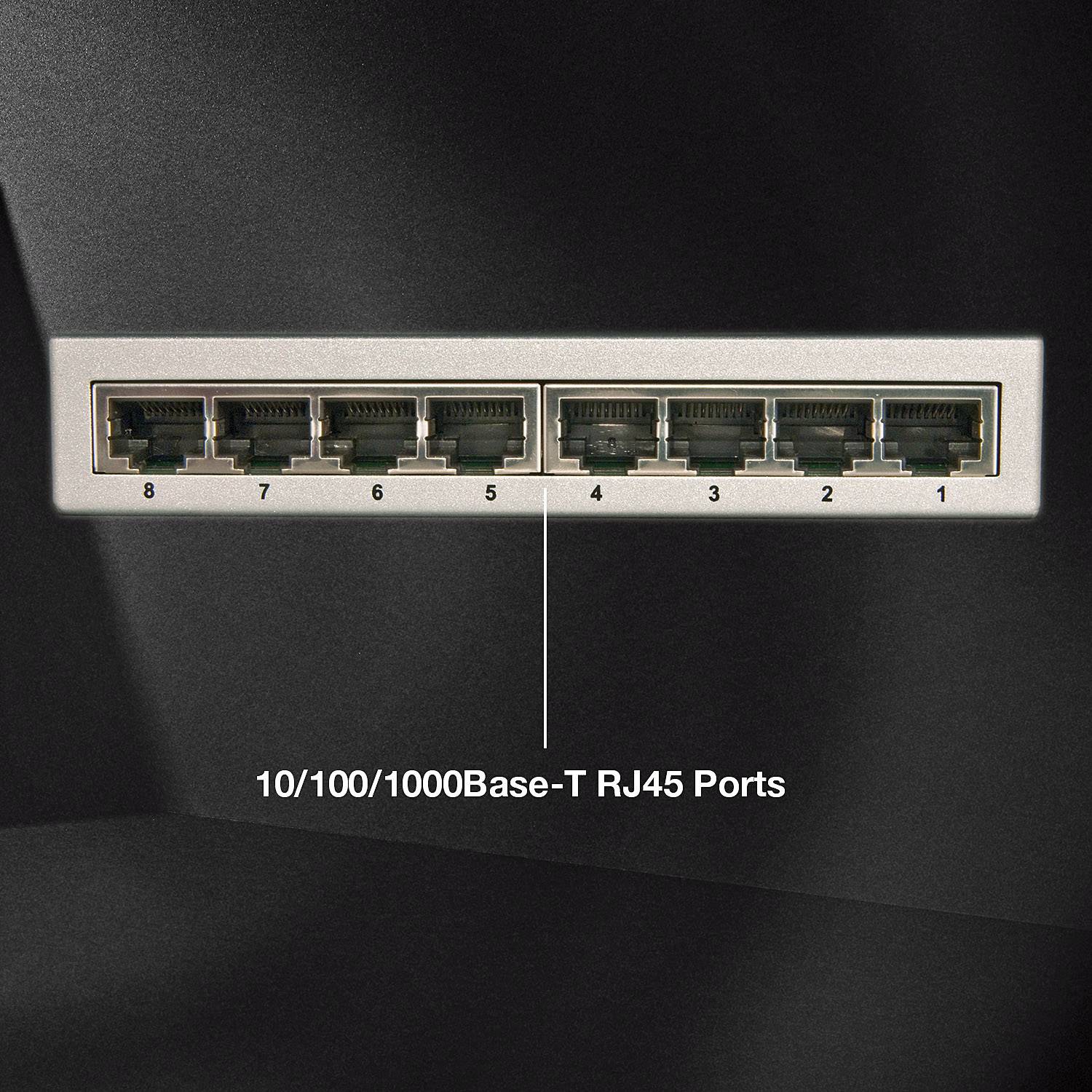 LINDY 25045 LINDY 8 Port GIGABIT Switch Industrial Ethernet Switch