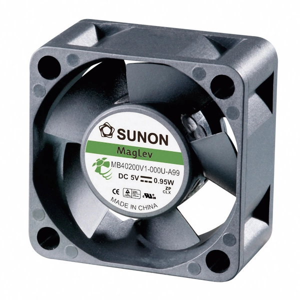 Sunon MB40201V3-0000-A99 Axiallüfter 12 V/DC 10.7 m³/h (L x B x H) 40 x 40 x 20mm Sunon MB40201V3-0000-A99 Axiallüfter 12 V/DC 10.7 m³/h (L x B x H) 40 x 40 x 20mm