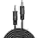 LINDY 35641 Klinke Audio Anschlusskabel [1x Klinkenstecker 3.5 mm - 1x Klinkenstecker 3.5 mm] 1.00 m Schwarz