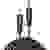 LINDY 35641 Klinke Audio Anschlusskabel [1x Klinkenstecker 3.5mm - 1x Klinkenstecker 3.5 mm] 1.00m Schwarz