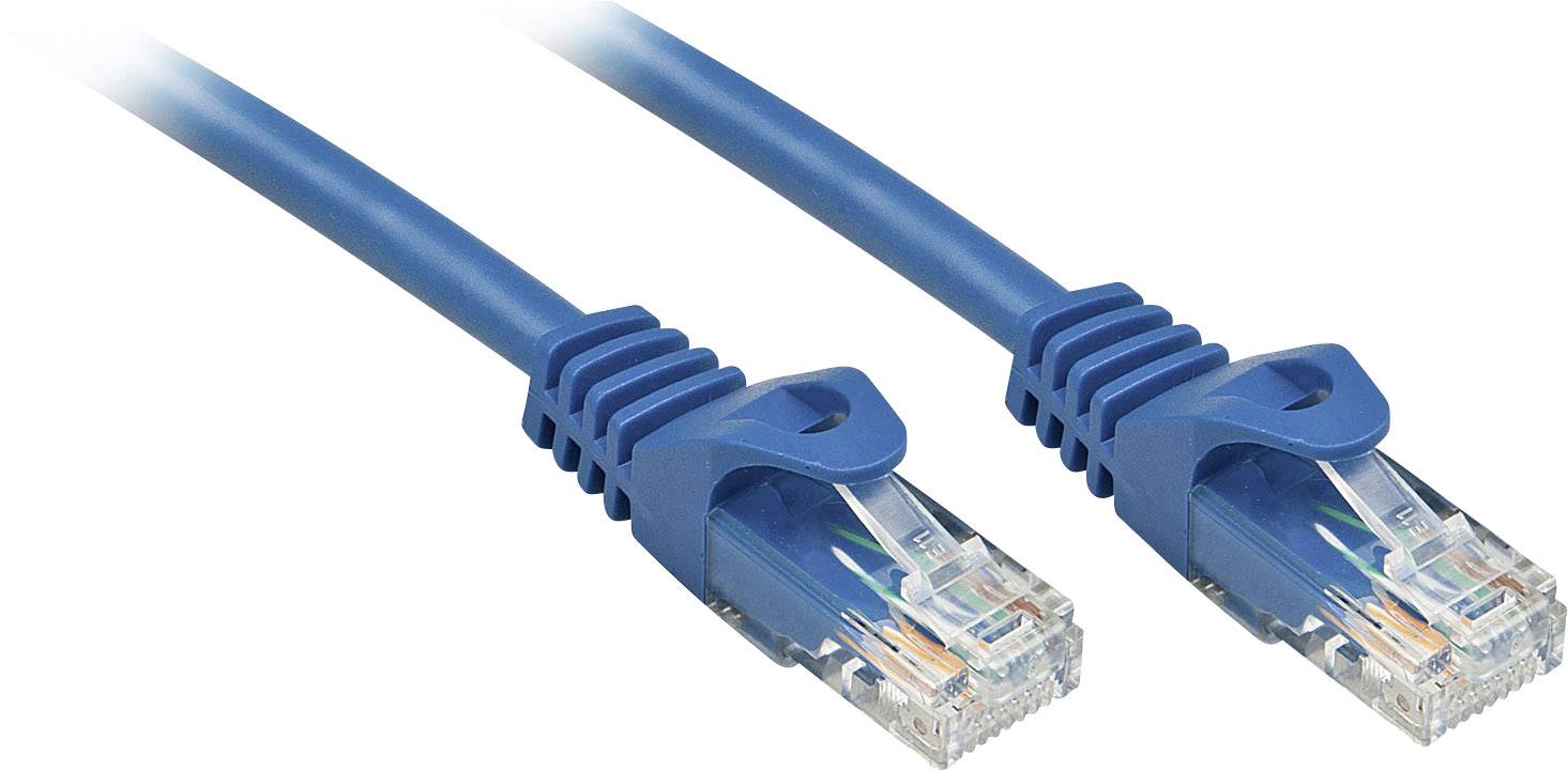 LINDY 48176 RJ45 Netzwerkkabel, Patchkabel 7.50 m 1 St.