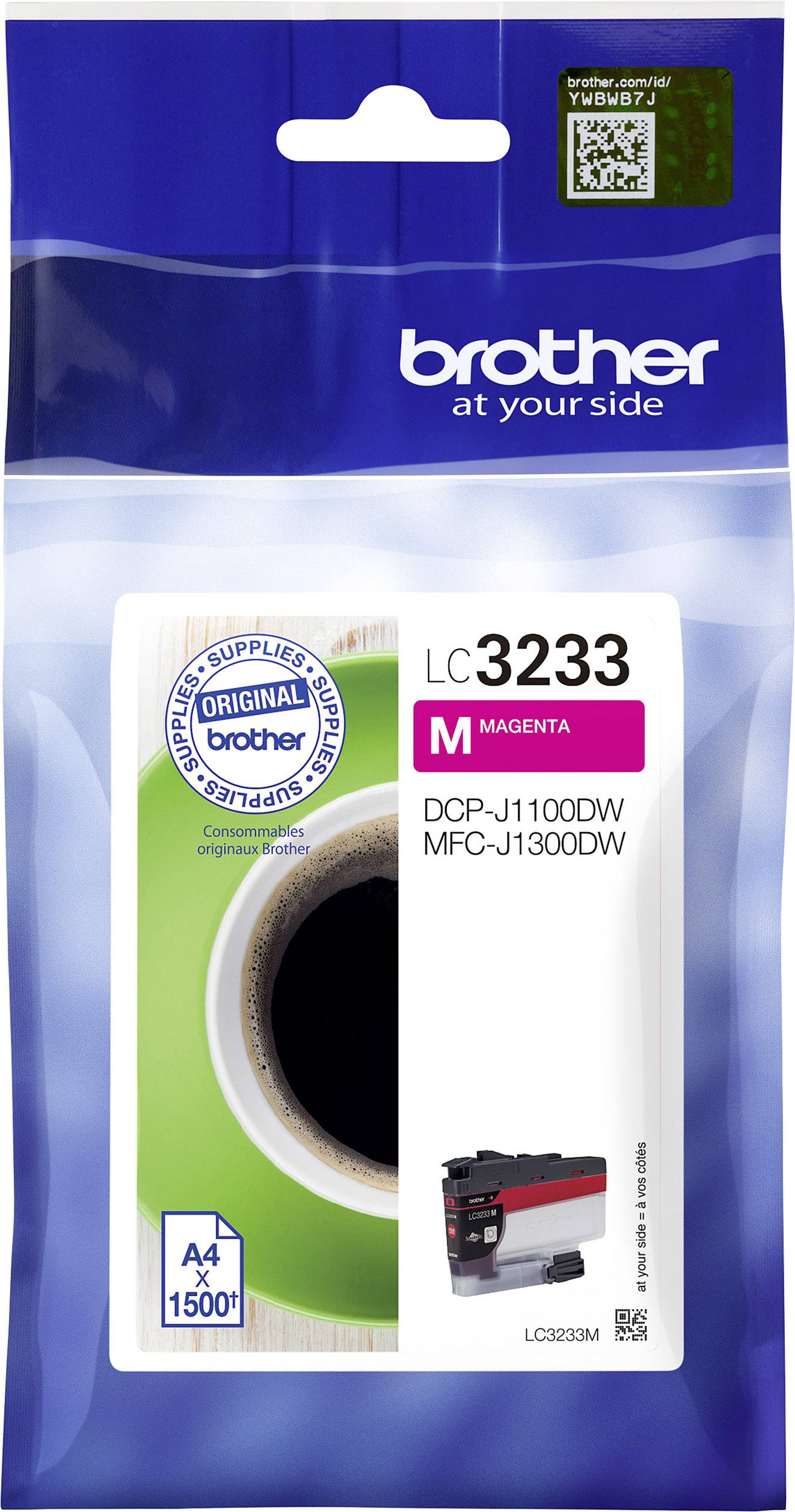 Brother Druckerpatrone LC-3233M Original Magenta LC3233M