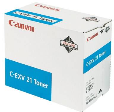 Canon Toner C-EXV 21 Original Cyan 14000 Seiten 0453B002