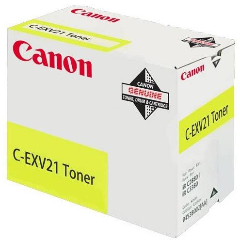 Canon Toner C-EXV 21 Original Gelb 14000 Seiten 0455B002