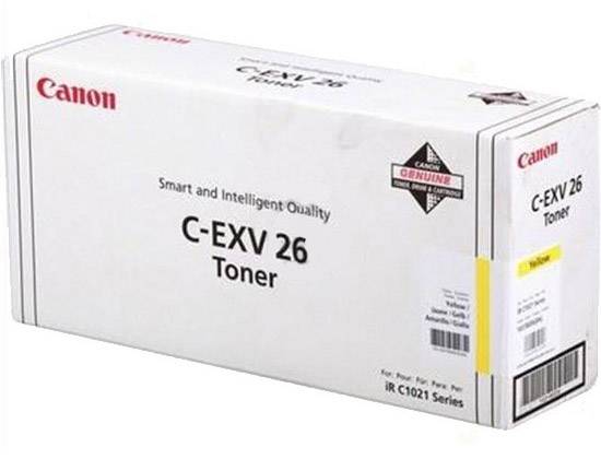Canon C-EXV 26 1657B006 Tonerkassette Original Gelb 6000 Seiten Toner