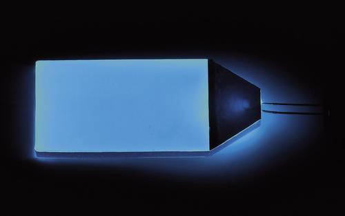 TRU Components LP-66-32-BE LED-Hintergrundbeleuchtung Blau (L x B x H) 66 x 32 x 3.5mm