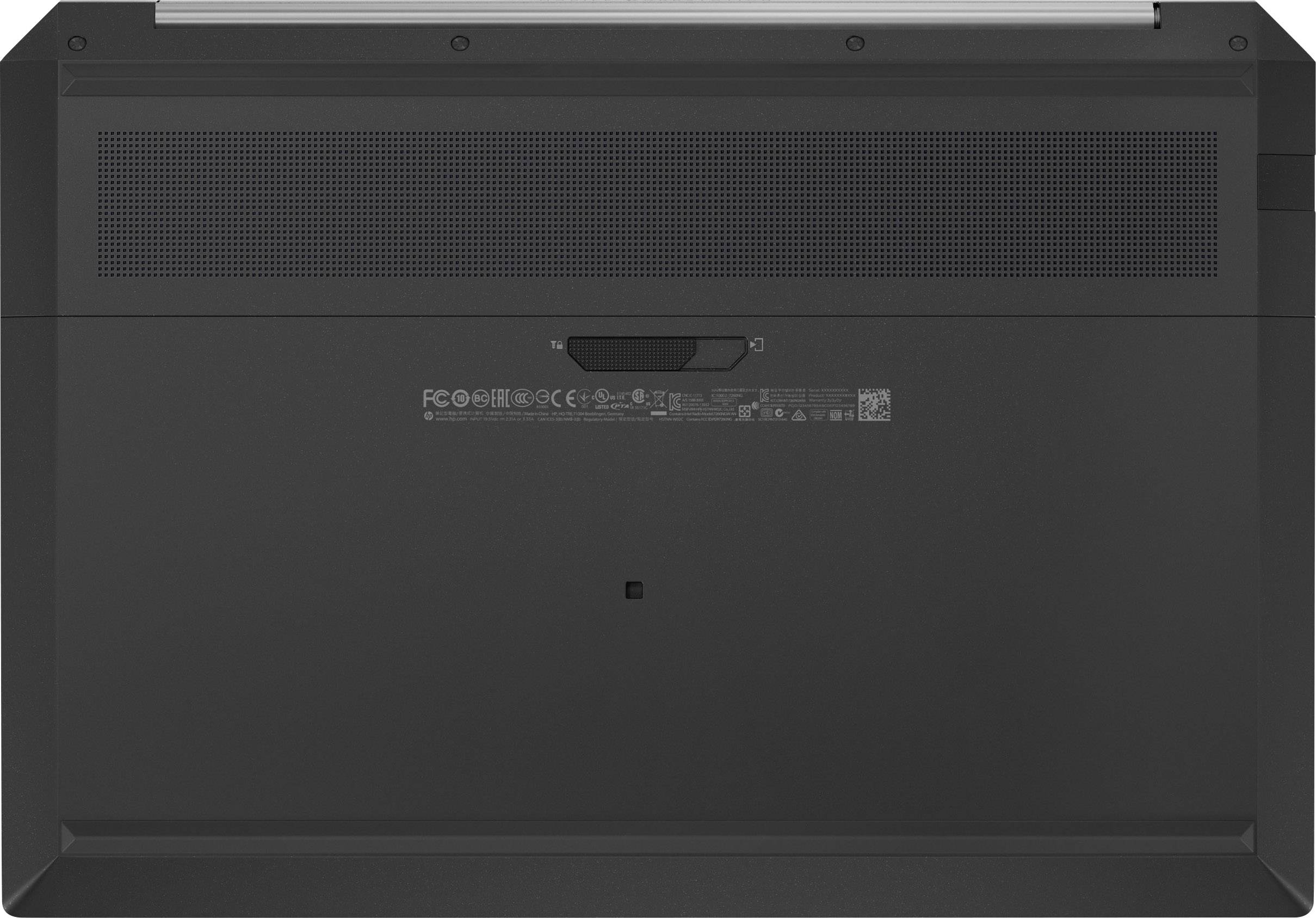 HP Workstation 39.6 cm (15.6 Zoll) Full HD Intel® Core™ i7 8850H 16 GB RAM 512 GB SSD Deutsch, QWERTZ Silber, Schwarz 4QH15EA#ABD